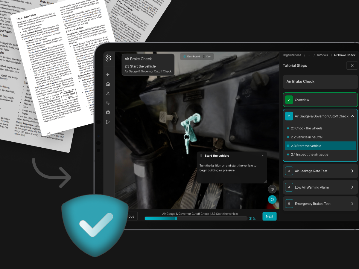 Secure field operations deployment